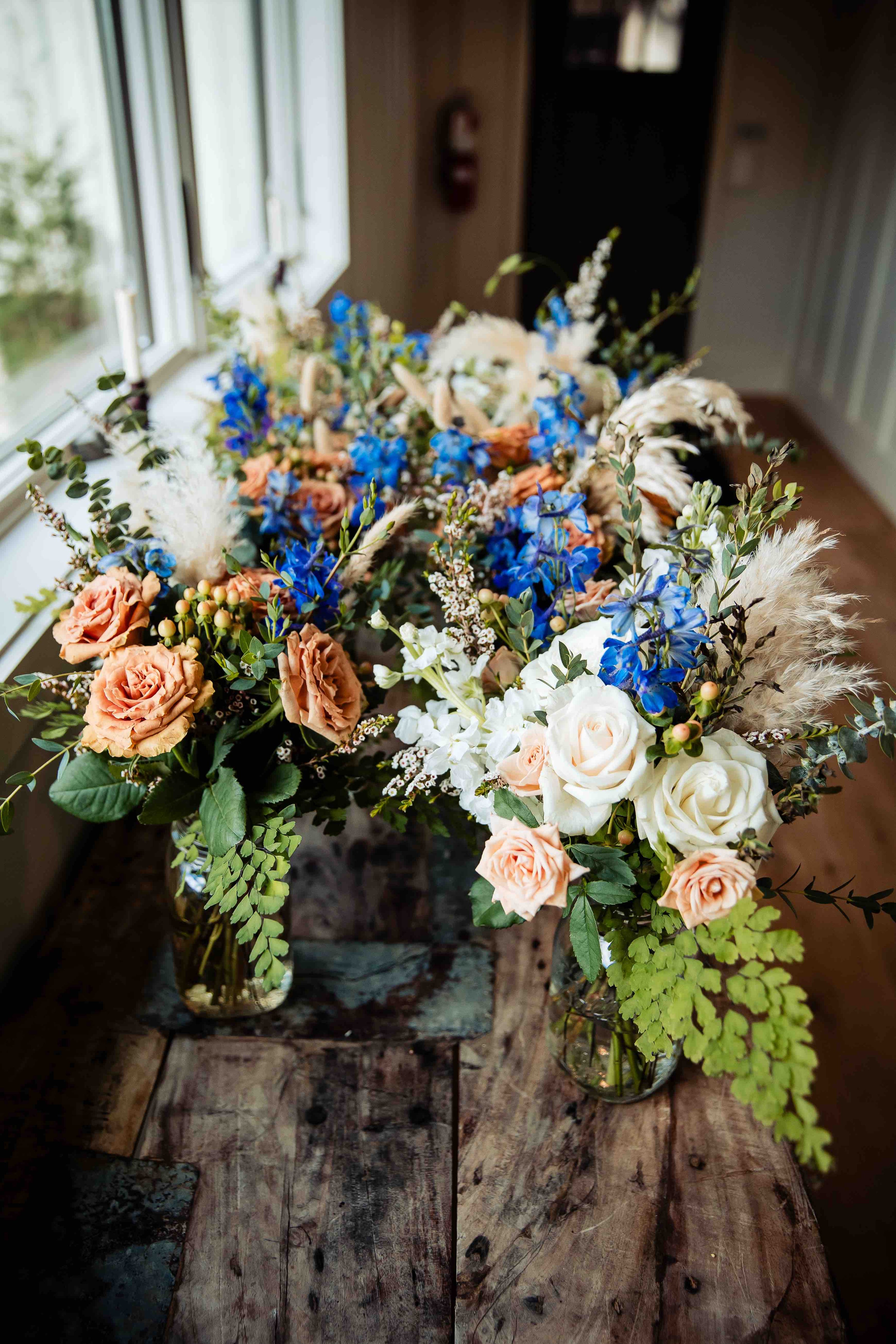 New Hope Flora Cottage small gathering centerpieces