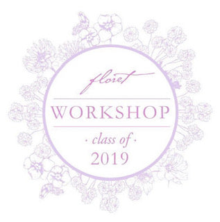 Florist Workshop Class of 2019 badge